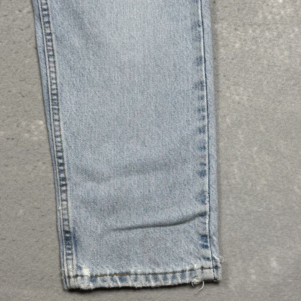 Vintage Levi's Silvertab Jeans Women’s Size 7/8 Loose Fit Light Blue Denim - Picture 5 of 16